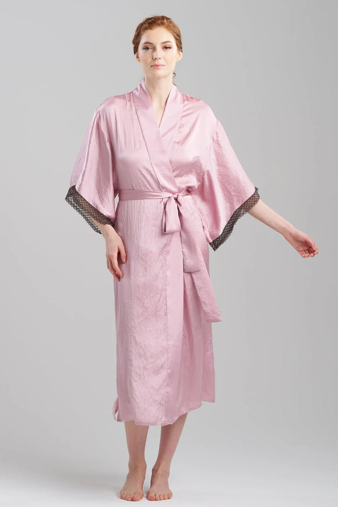 ASHLEY Icon Long Robe in Rose Quartz