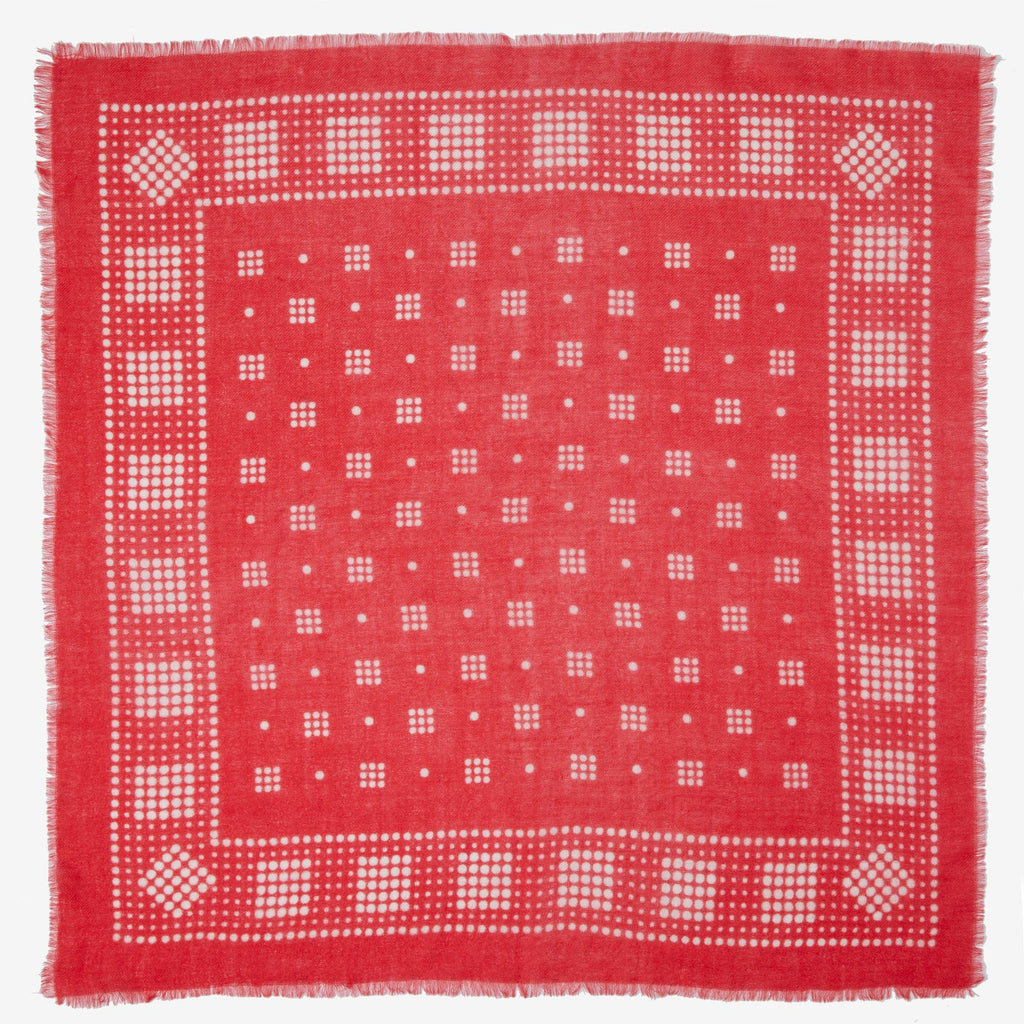 PETERS Cashmere Bandana in Red