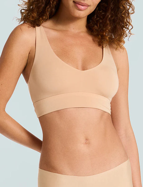 BUTTER Comfy Bralette in Beige