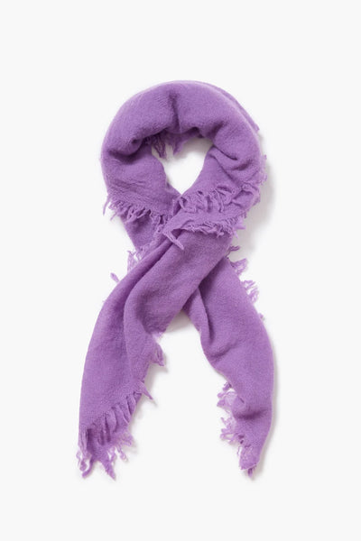 Cashmere Micro Scarf in Iris