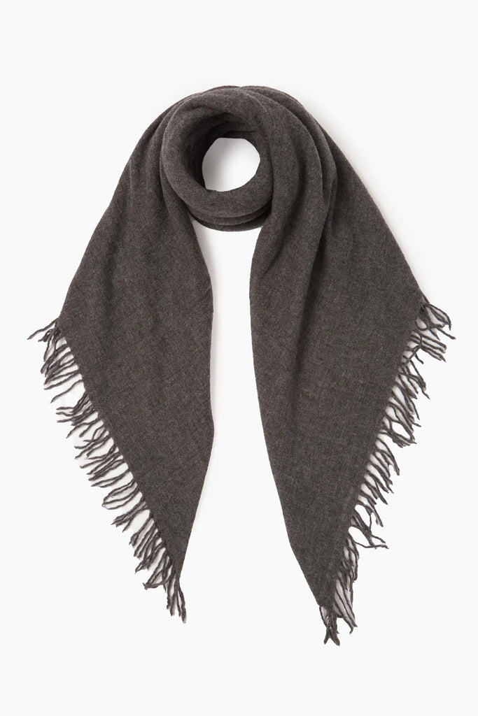Cashmere Scarf in Charcoal