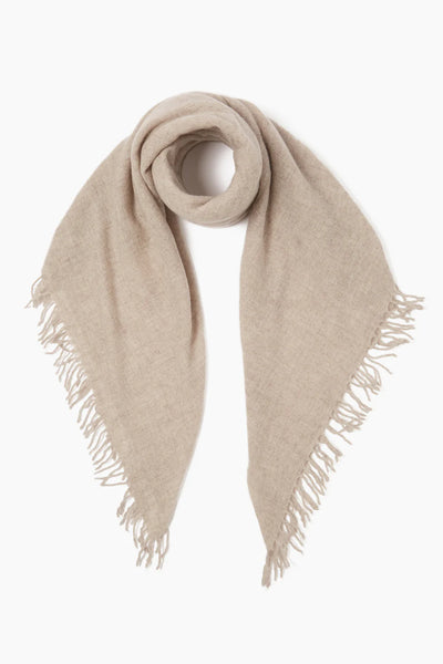 Cashmere Scarf in Pebble