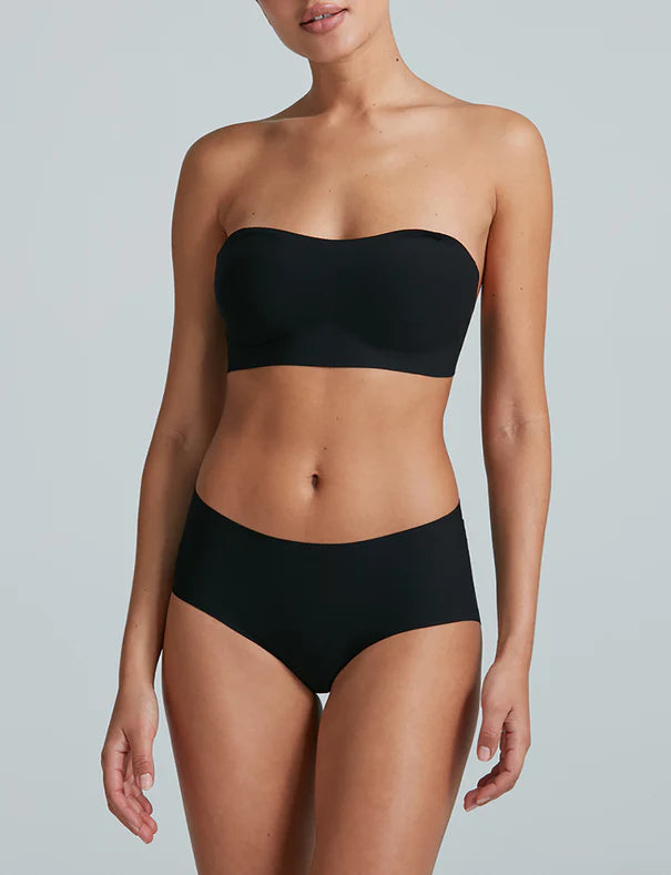 BUTTER Soft-Support Strapless Bralette in Black