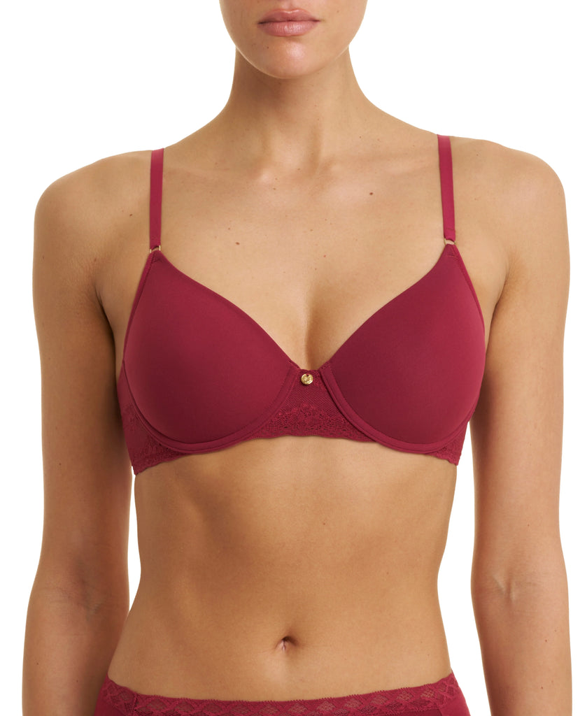BLISS PERFECTION Contour Underwire in Deep Rouge