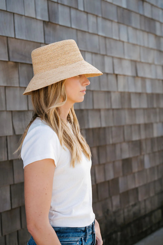 MONTECITO Raffia Bucket Hat