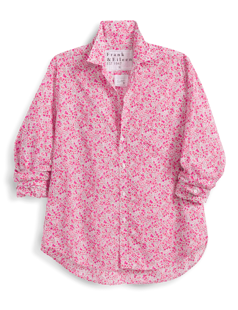 EILEEN Button Down in Liberty Pink Flowers