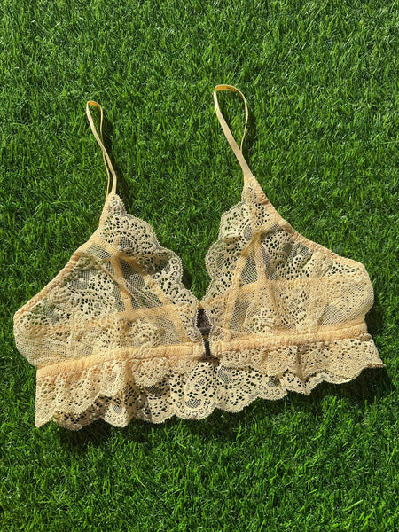 SO FINE Lace Bralette in Buttercup