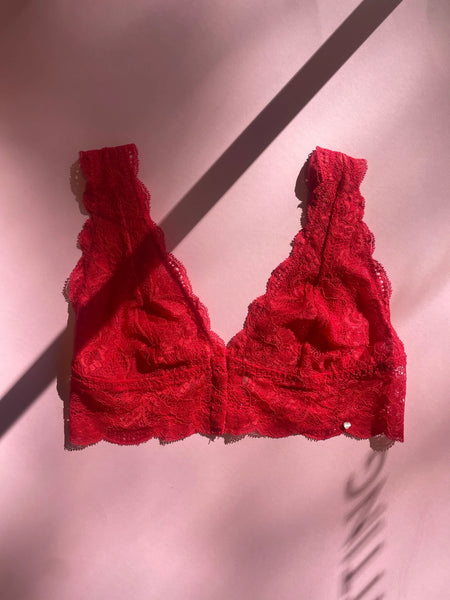 FORTUNA Front Close Bralette in Chrysanthemum
