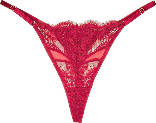 ILLUSION Adjustable String Thong in Flame