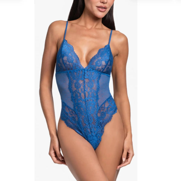 ROSEMARY Lace Teddy in Navy