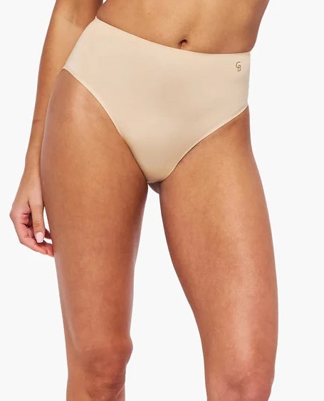 LISCIANTE High Waist Bikini in Sabbia