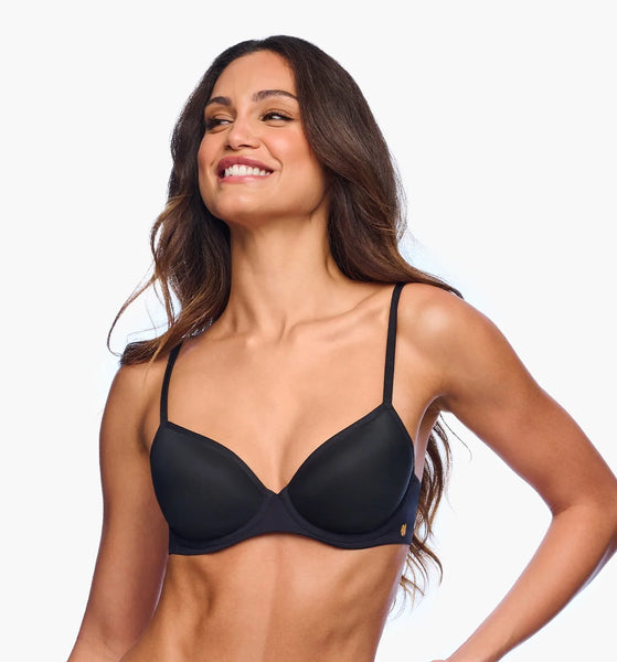 LISCIANTE T-Shirt Bra in Black