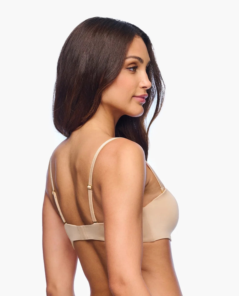 LISCIANTE Strapless Bra in Sabbia