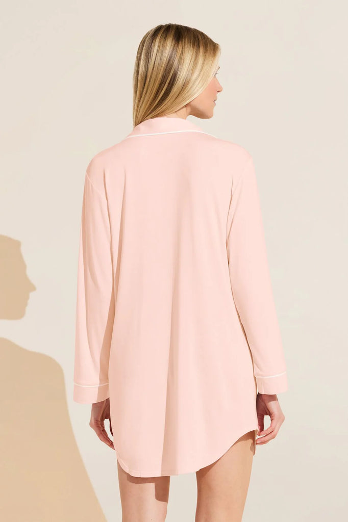 GISELE Sleepshirt in Petal Pink/Ivory