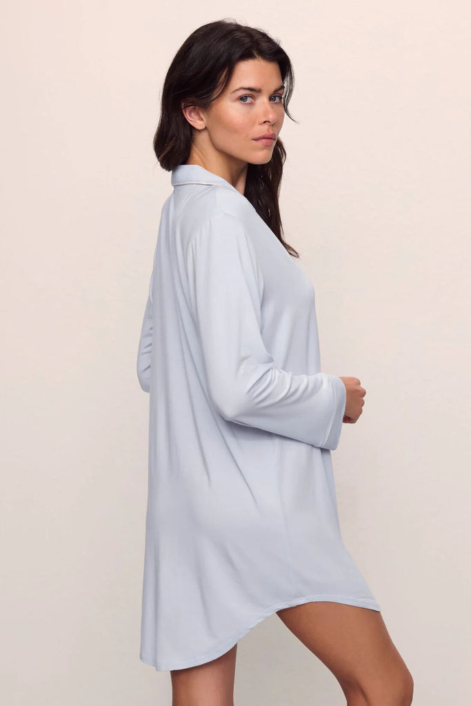 GISELE Sleepshirt in Ice Blue