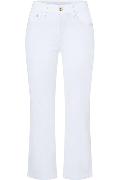 KICK Stitch Jeans in White