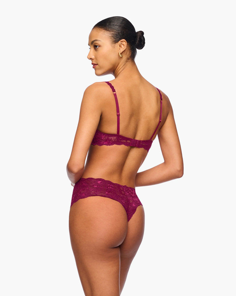 Balconette Lace Bra in Gelso