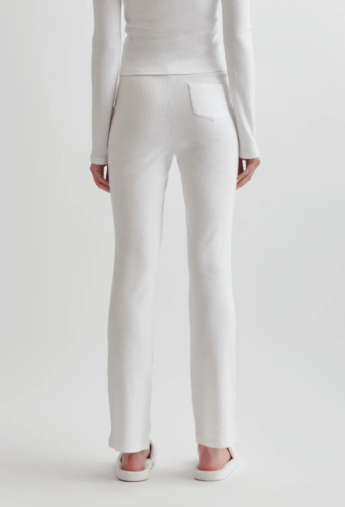 PALOMA Pointelle Pants in White