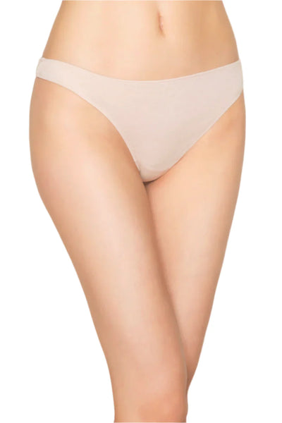 Organic Cotton Everyday Thong in Bone