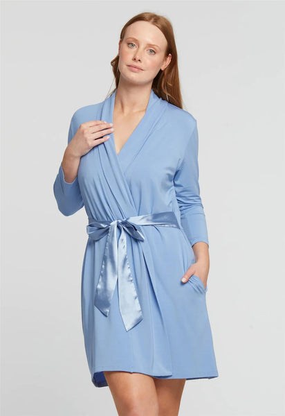 Iconic Robe in Hampton Blue