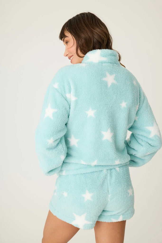 GET COZY Jacket in Light Mint