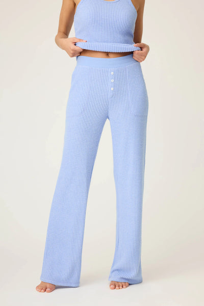 MORNING WAFFLES Pants in Peri