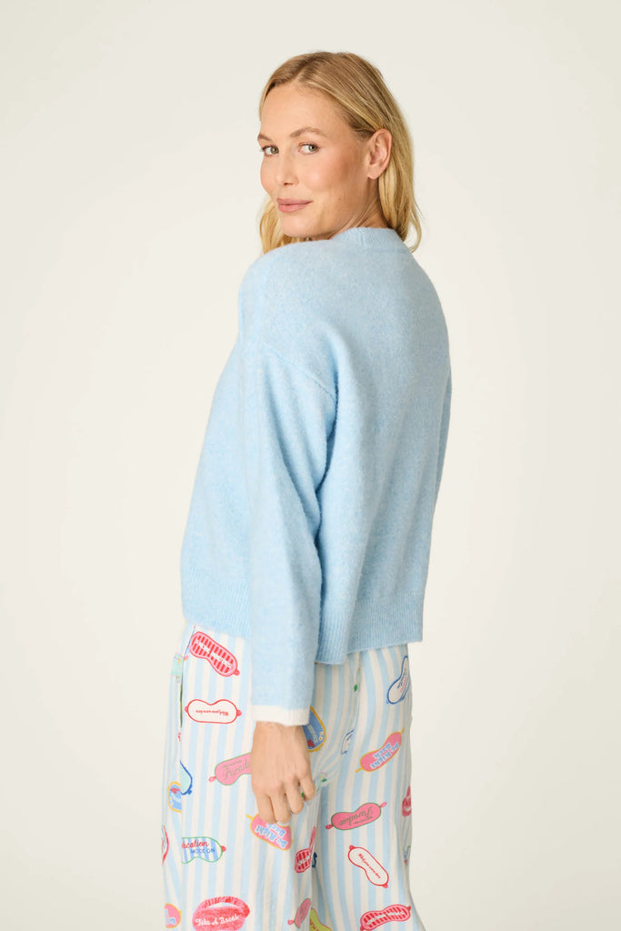 OUT OF OFFICE Snuggle Sweater in Breeze