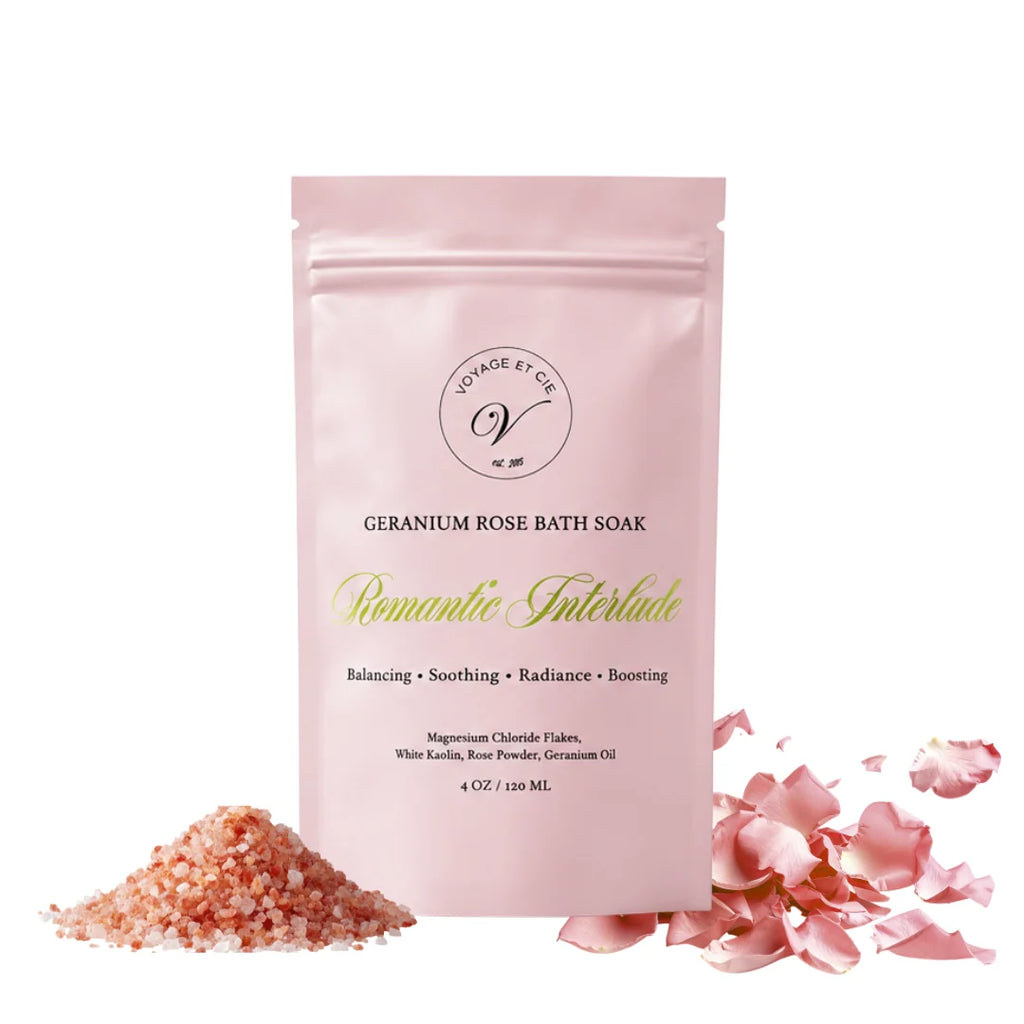 ROMANTIC INTERLUDE Geranium Rose Bath Soak