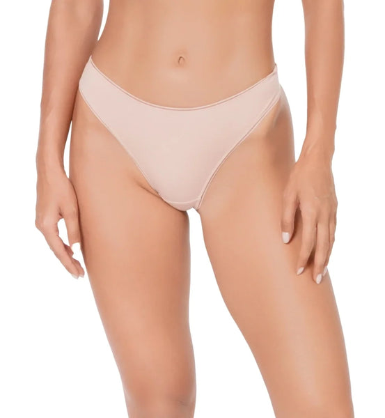 Organic Cotton Thong in Blush