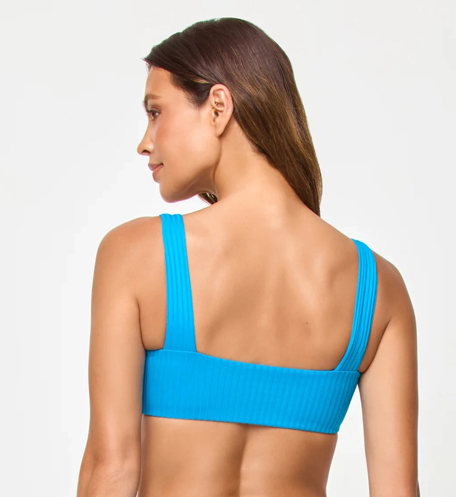 LANA & MERCER Ribbed Bikini in Electric Blue