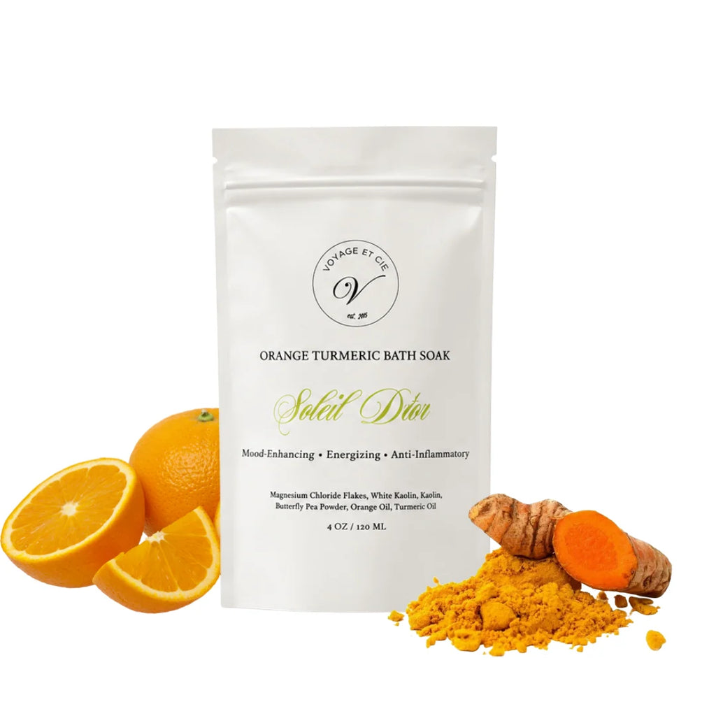 SOLEIL DETOX Orange Tumeric Bath Soak