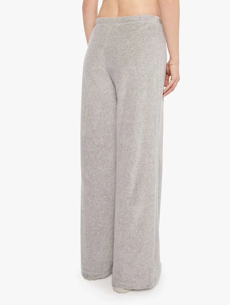 MANON Velour Sweatpants in Heather Grey