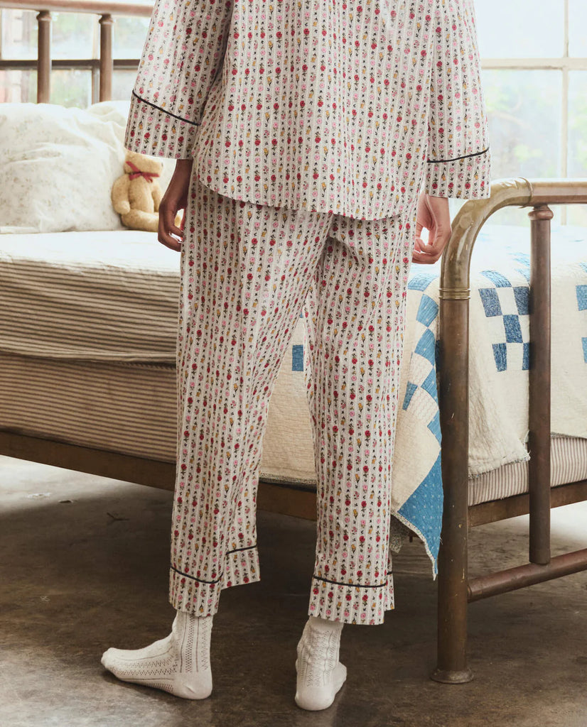 Easy Sleep Pant in Ribbon Floral