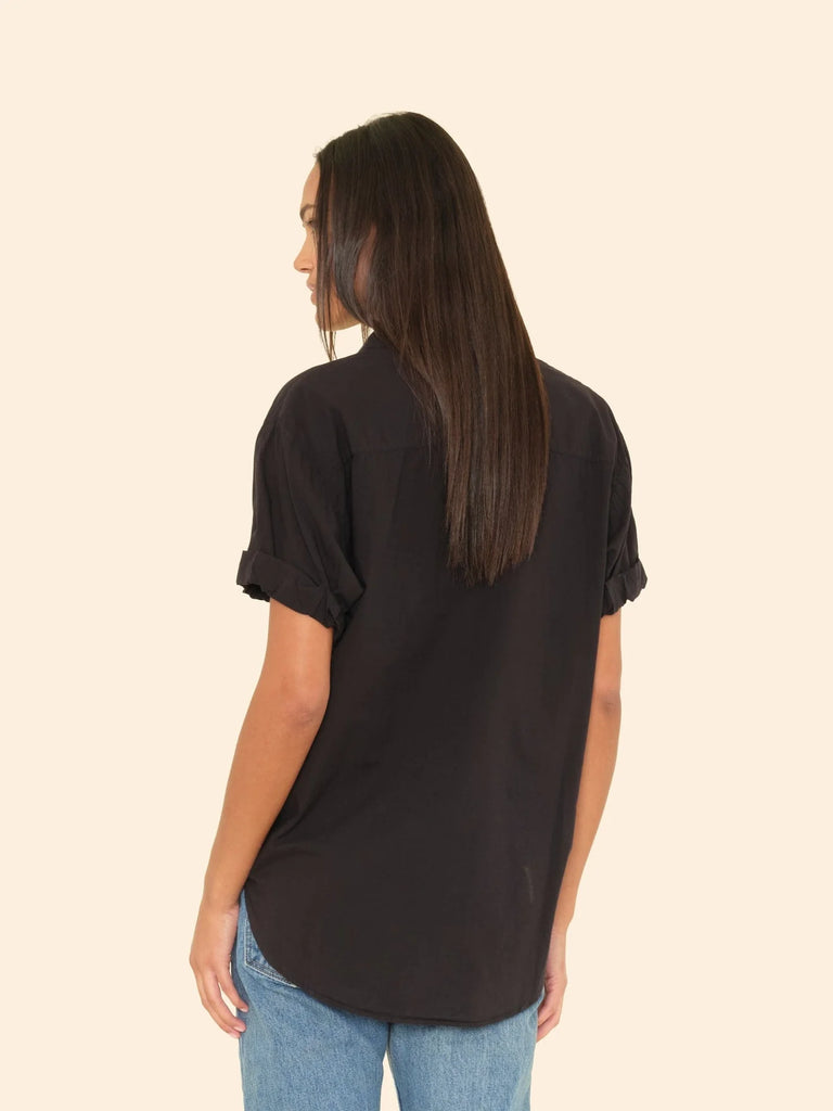 CHANNING Short Sleeve Shirt in Black