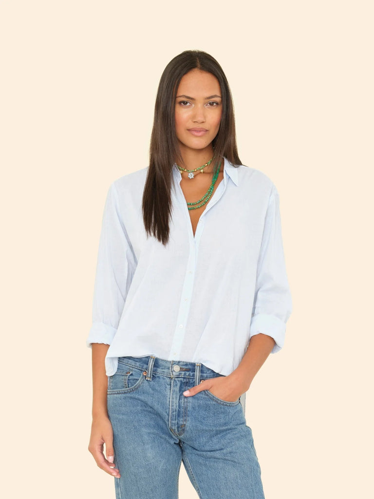 BEAU Long Sleeve Shirt in Skylight