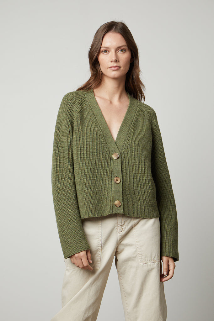 MARILYN Cardigan in Elm