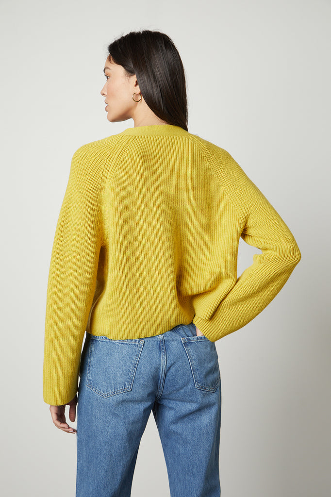 MARILYN Cardigan in Sunflower