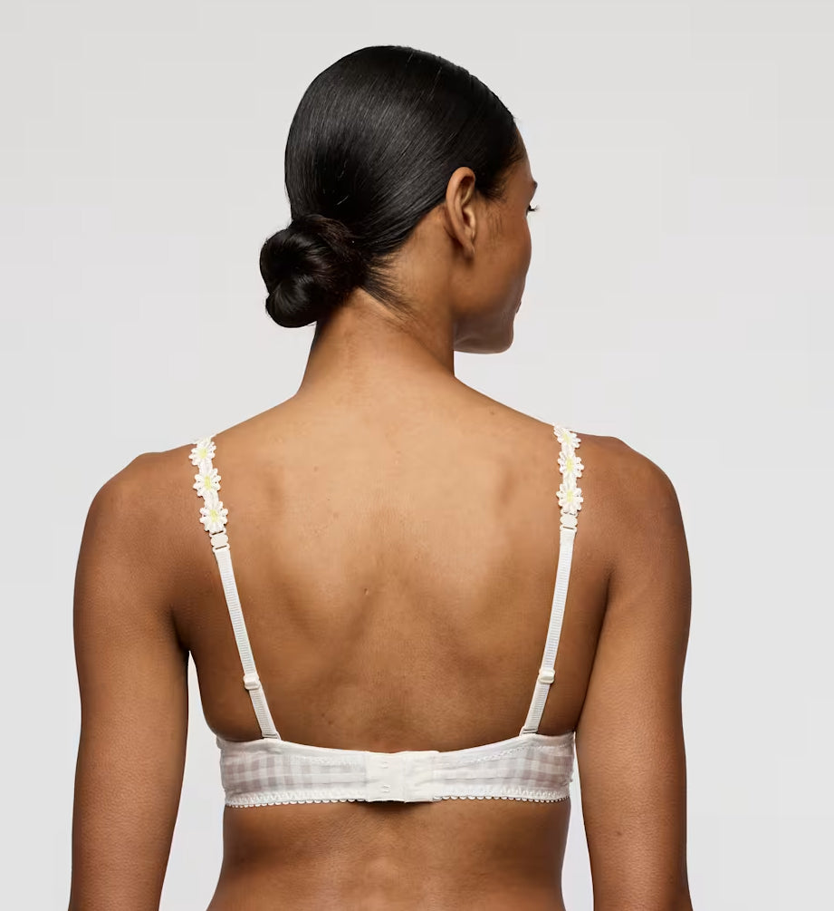 AVERO Padded Bra in Ivory Petal