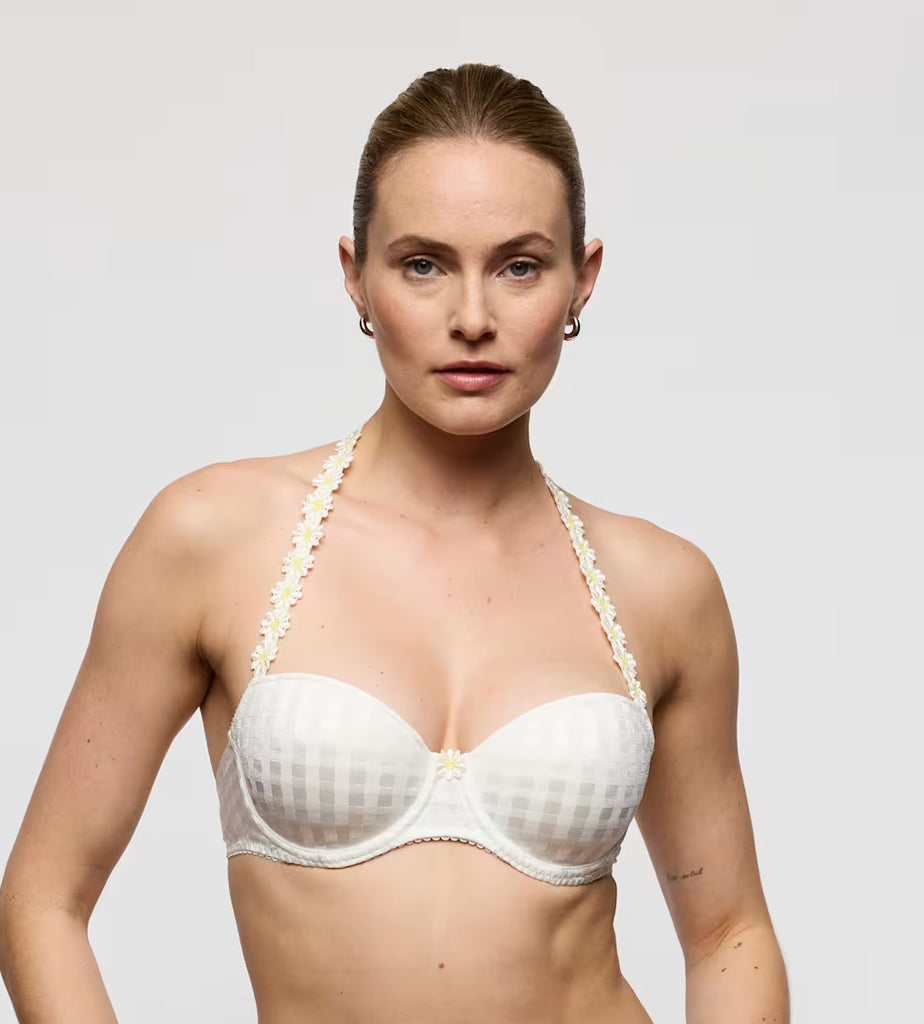AVERO Padded Balcony Bra in Ivory Petal