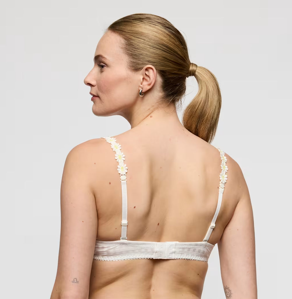 AVERO Padded Balcony Bra in Ivory Petal