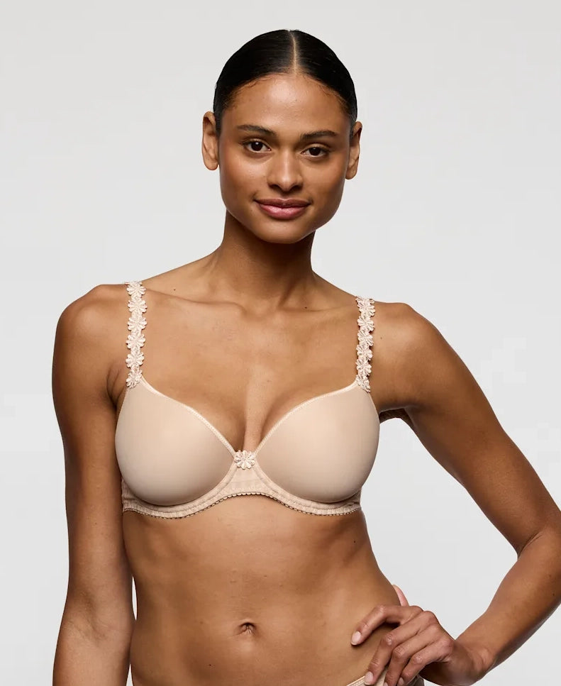AVERO Spacer Underwire Bra in Cafe Latte