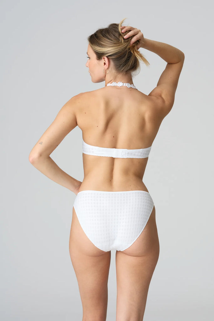 AVERO Un-Lined Underwire Bra in White