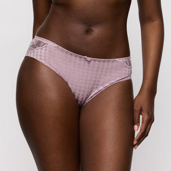 MADISON Lace Trimmed Rio Briefs in Soft Sand