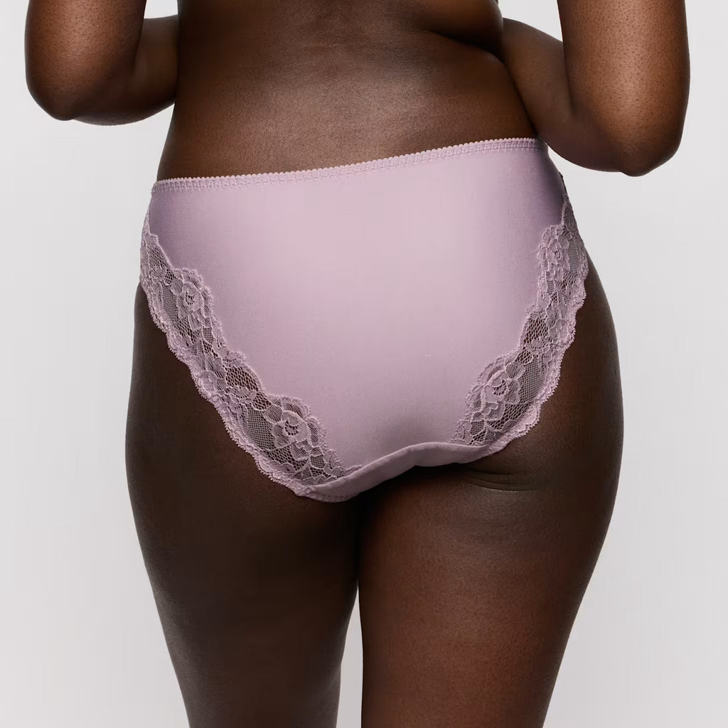 MADISON Lace Trimmed Rio Briefs in Soft Sand