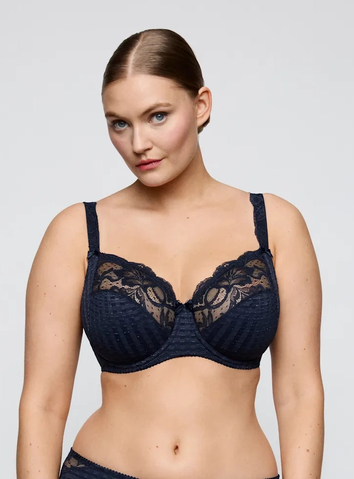 MADISON Full Cup Bra in Velvet Blue