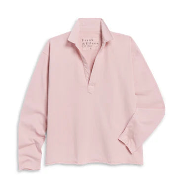 PATRICK Popover Henley in Antique Pink