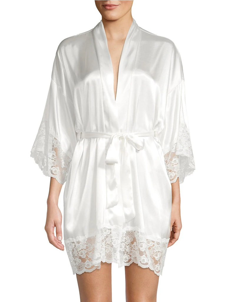 THE BRIDE Robe in Ivory