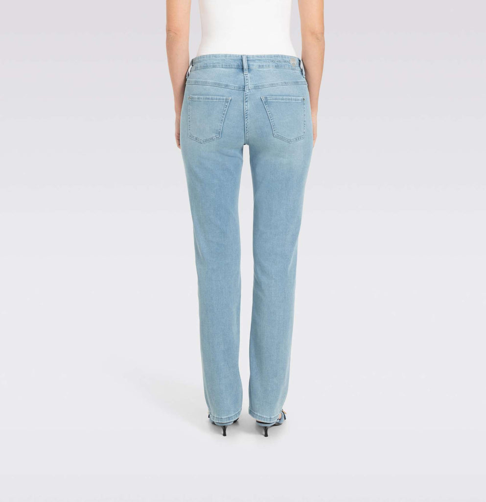 DREAM Straight Jeans in Aqua Blue Random