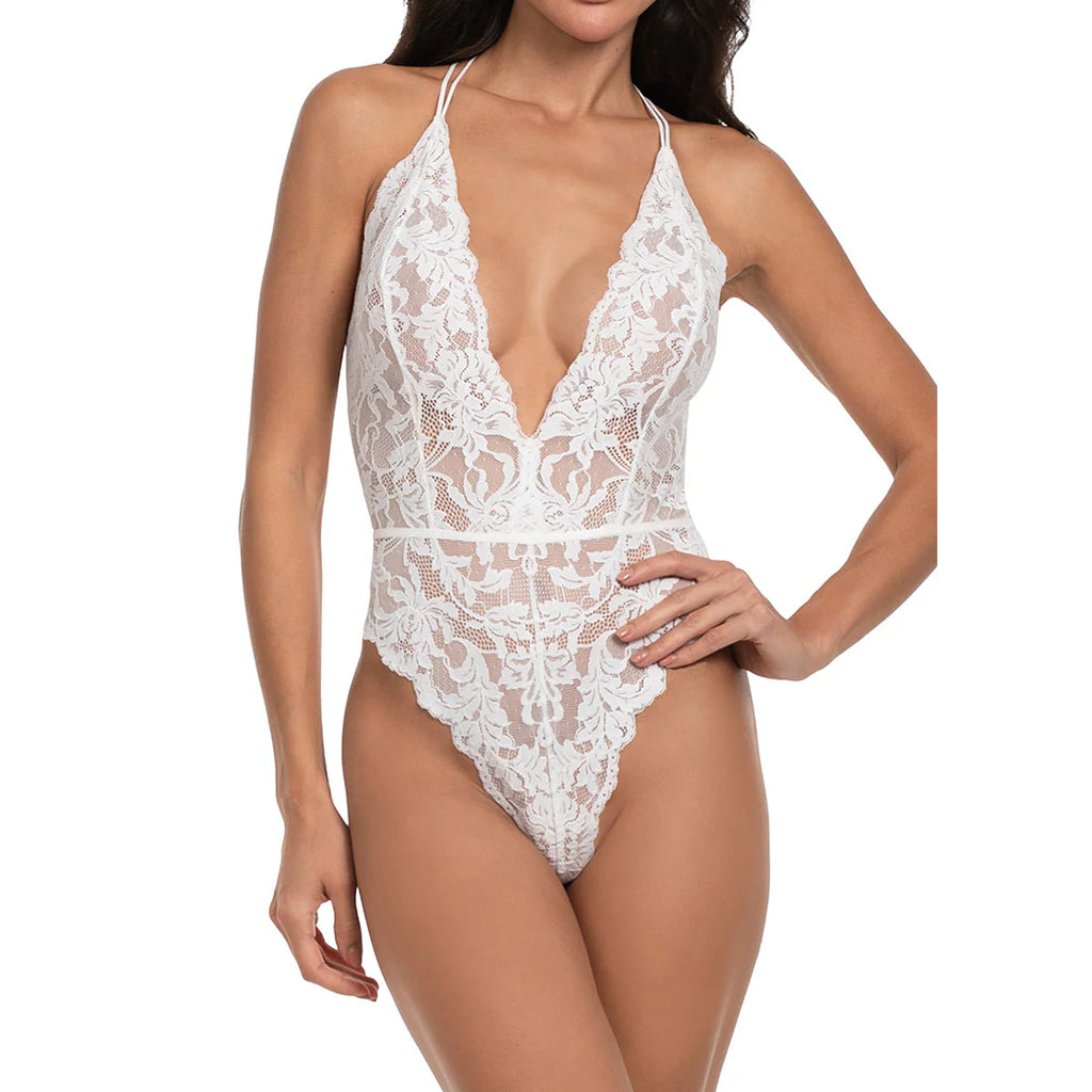 LORENA Lace Teddy in Ivory