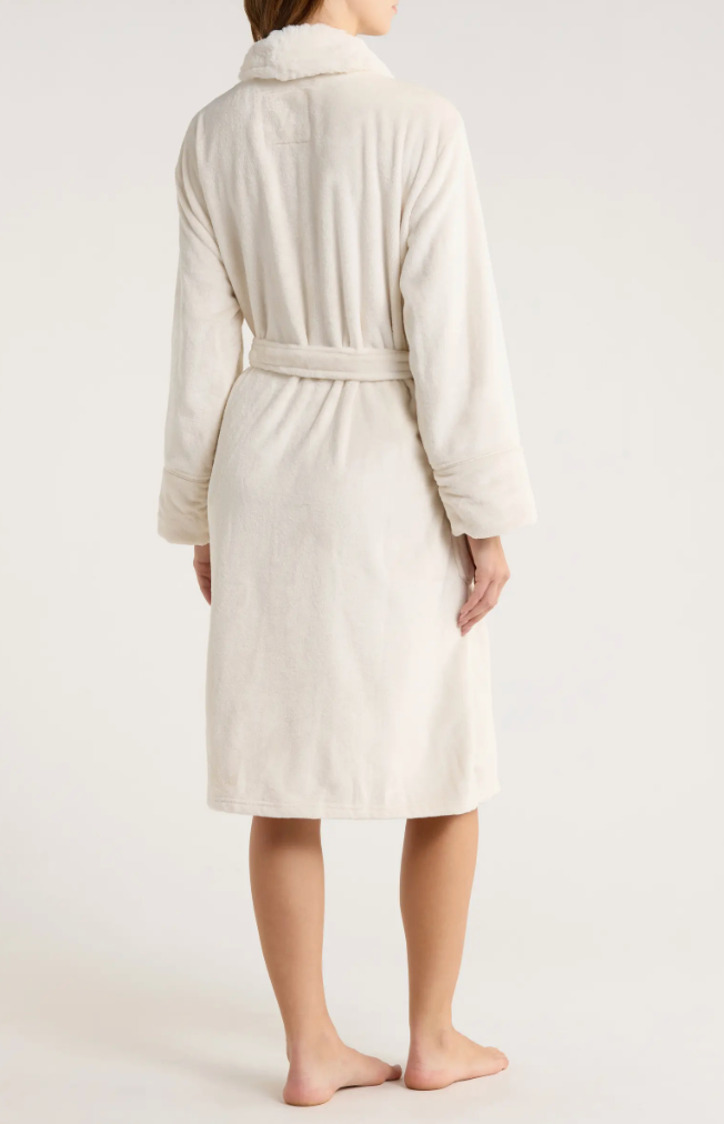 LUXE PLUSH Robe in Natural